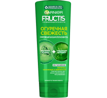 Бальзам-ополаскиватель для волос Garnier Fructis Огуречная свежесть укрепляющий для склонных к жирности волос, 387мл