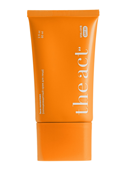 Крем для лица The Act солнцезащитный SPF50, 60мл