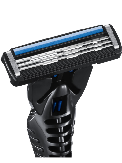 Сменные кассеты для мужской бритвы BIC Flex 3 Hybrid 3 подвижных лезвия, 4 шт