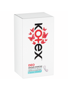 Прокладки ежедневные Kotex Deo ультратонкие, 56шт