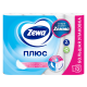 Туалетная бумага Zewa Плюс 2 слоя, 12 рулонов