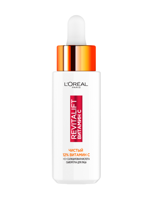 Сыворотка для лица L'Oreal Revitalift с 12% чистым Витамином С, 30мл