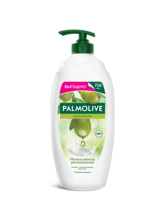 Гель - крем для душа Palmolive Натурэль Интенсивное увлажнение с Оливкой и молочком, 750мл