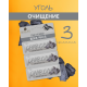 Маска-пленка Skinlite уголь, 4г x 3шт