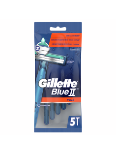 Станок для бритья Gillette Blue II Plus одноразовый, 5шт