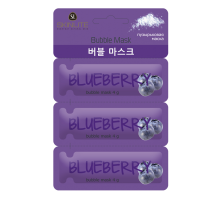 Маска Skinlite пузырьковая голубика, 4г x 3шт