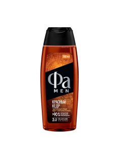 Гель для душа-шампунь Фа Men Red Cedarwood, 250мл