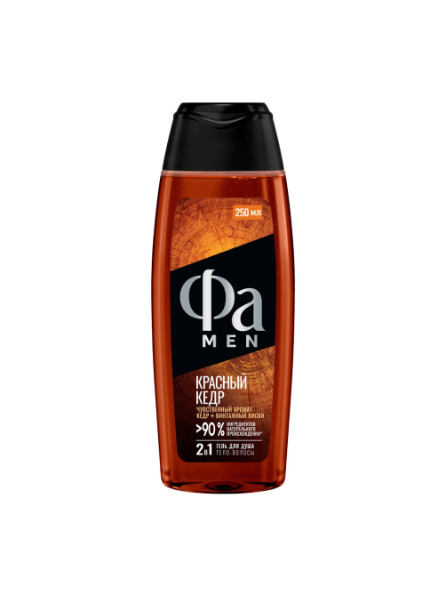 Гель для душа-шампунь Фа Men Red Cedarwood, 250мл