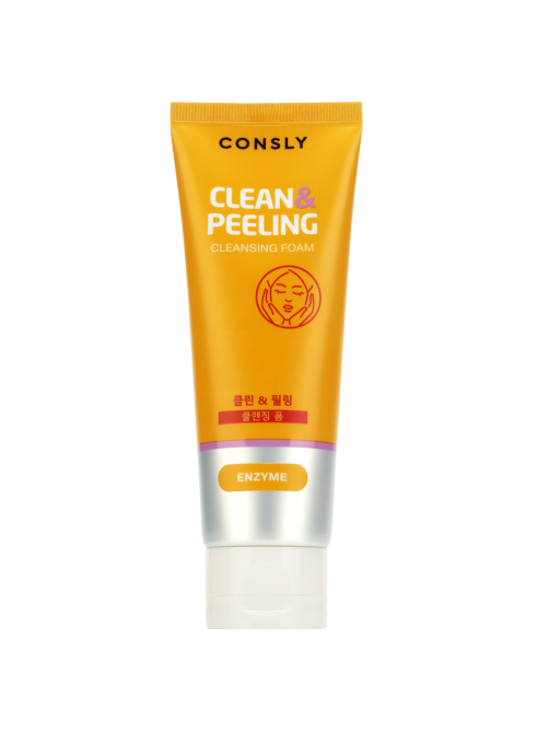 Пенка для умывания Consly Clean&Peeling энзимная с папаином, 120мл