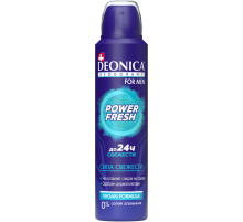 Дезодорант-антиперспирант-спрей Deonica Men Power Fresh, 150мл