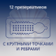 Презервативы Contex Extra Sensation с крупными точками и ребрами, 12шт