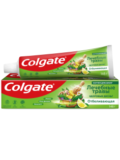Зубная паста Colgate Лечебные травы отбеливающая, 100мл
