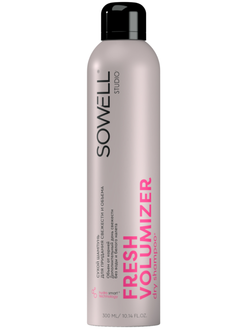 Сухой шампунь для волос SoWell Studio Fresh Volumizer, 300мл