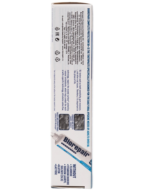 Зубная паста Biorepair Proteziione Completa 50+, 75мл
