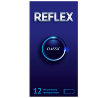 Презервативы Reflex Classic из натурального латекса, 12шт
