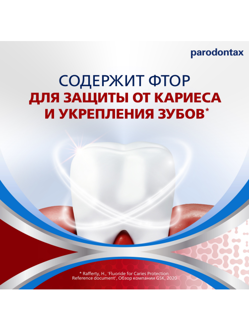 Зубная паста Parodontax Комплексная защита от воспаления и кровоточивости десен с фтором, 75мл