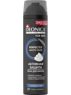 Пена для бритья Deonica for Men Активная защита, 240мл