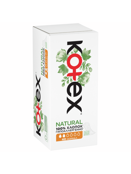 Прокладки ежедневные Kotex Normal, 40шт