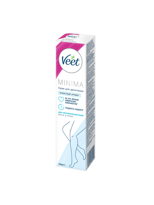 Крем для депиляции Veet Minima для чувствительной кожи, 200мл