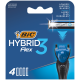 Сменные кассеты для мужской бритвы BIC Flex 3 Hybrid 3 подвижных лезвия, 4 шт