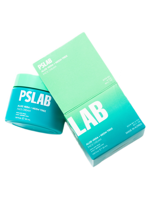 Крем для лица PSLab алоэ-дерево ним, 50мл