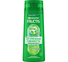 Шампунь Garnier Fructis Огуречная свежесть для волос склонных к жирности укрепляющий, 400мл