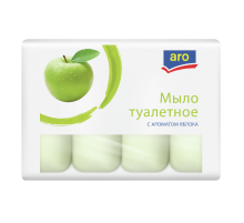 aro Мыло туалетное Яблоко 4 x 75г, 300г