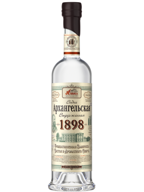 Водка Архангельская выдержанная 1898, 0.7л