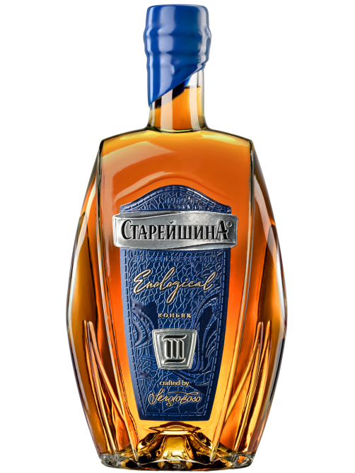 Коньяк Старейшина 3 года, 0.5л