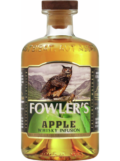 Настойка с виски Fowler`s Apple полусладкая, 0.5л