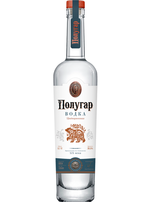 Водка Полугар Органик, 0.7л