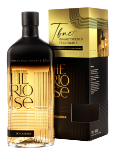 Виски Heriose Le Classique в подарочной упаковке, 0.7л