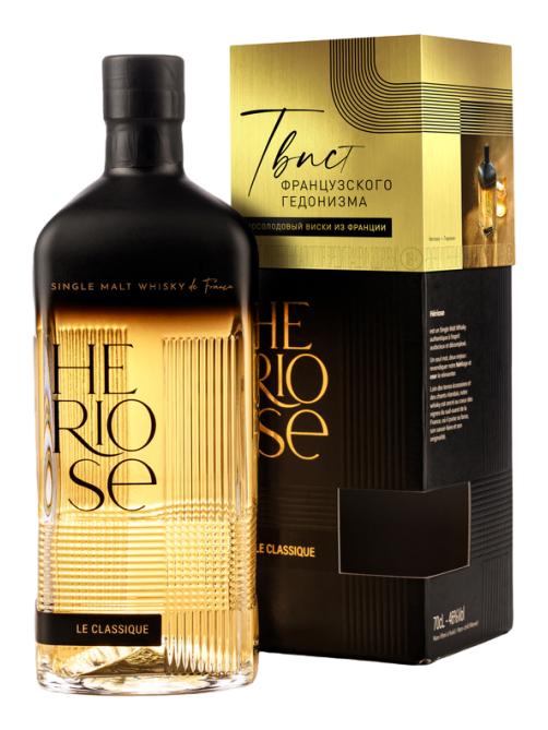 Виски Heriose Le Classique в подарочной упаковке, 0.7л