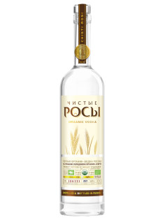 Водка Чистые Росы Из ржаного зерна, 0.5л
