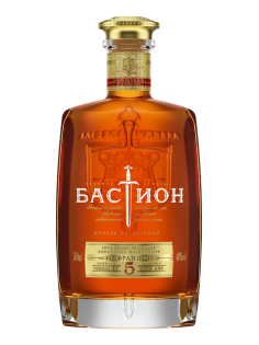 Коньяк Бастион 5 лет, 0.5л