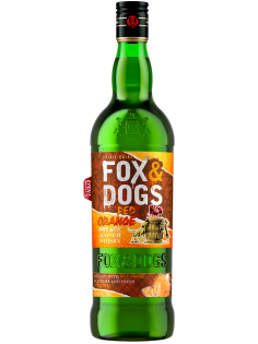 Виски Fox & Dogs Red orange, 0.7л