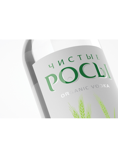 Водка Чистые Росы Organic, 1л