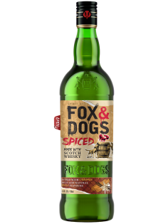Виски Fox & Dogs Spiced, 0.7л
