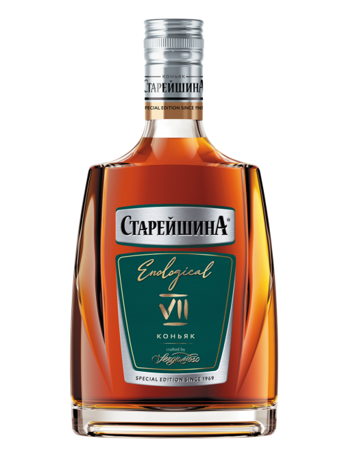 Коньяк Старейшина 7 лет, 0.25л