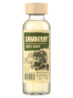 Водка Samogray белый виноград, 0.5л