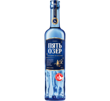 Водка Пять Озер 0.5л