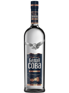 Водка Белая Сова Морошка, 0.7л