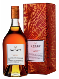 Коньяк Godet VSOP Original Cognac в подарочной упаковке, 0.7л