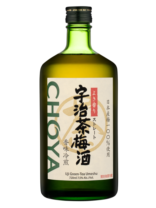 Напиток спиртной японский Choya Uji Green Tea Umeshu, 0.72л