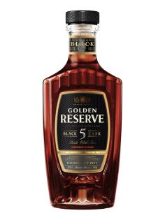 Коньяк Золотой Резерв Black Cask 5 лет, 0.5л