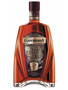 Коньяк Старейшина Sherry Barrel 5 лет, 0.5л