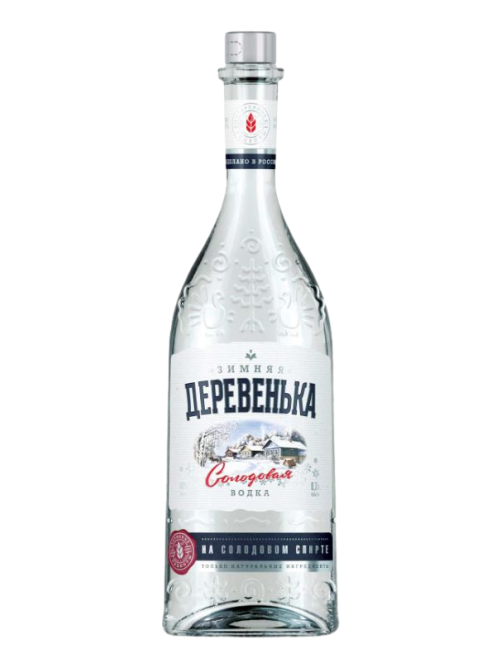 Водка Деревенька зимняя, 0.7л