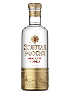 Водка Золотая Россия 0.5л