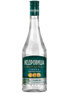 Водка Кедровица Мягкая, 0.5л