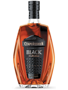 Коньяк Старейшина Black Edition 3 года, 0.5л